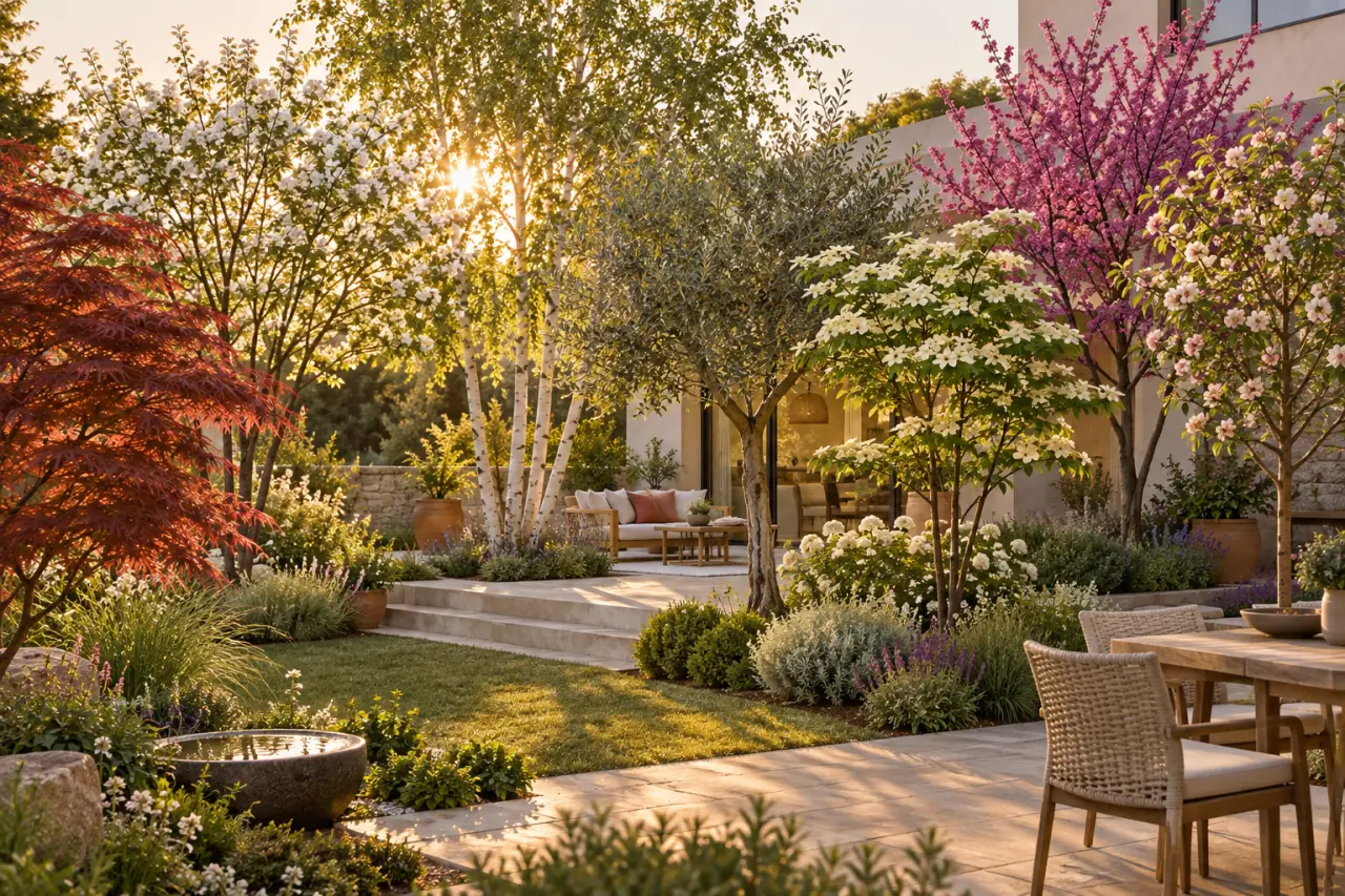 7 arbres pour petit jardin, de l’ombre sans perdre la lumière