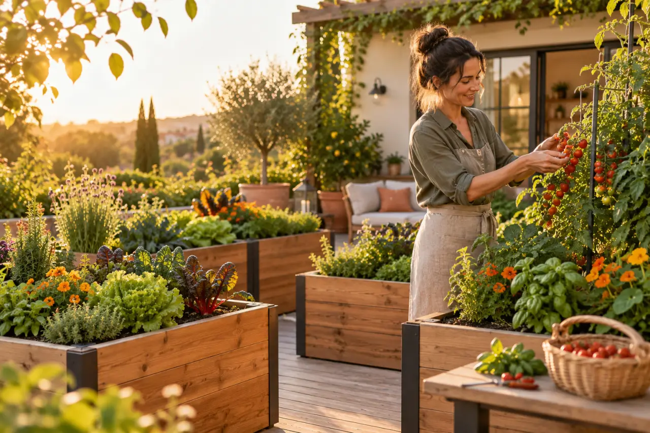 Carrés potagers surélevés : gagnez en confort sans perdre de place